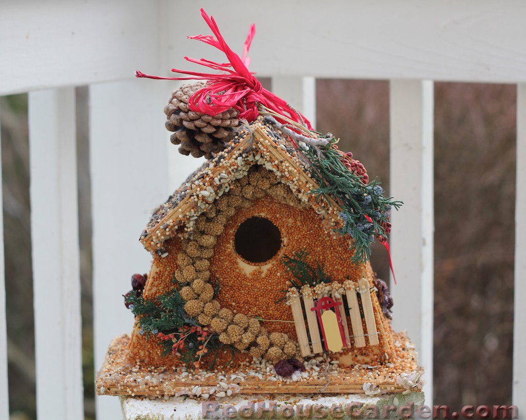 How do you make a bird house?